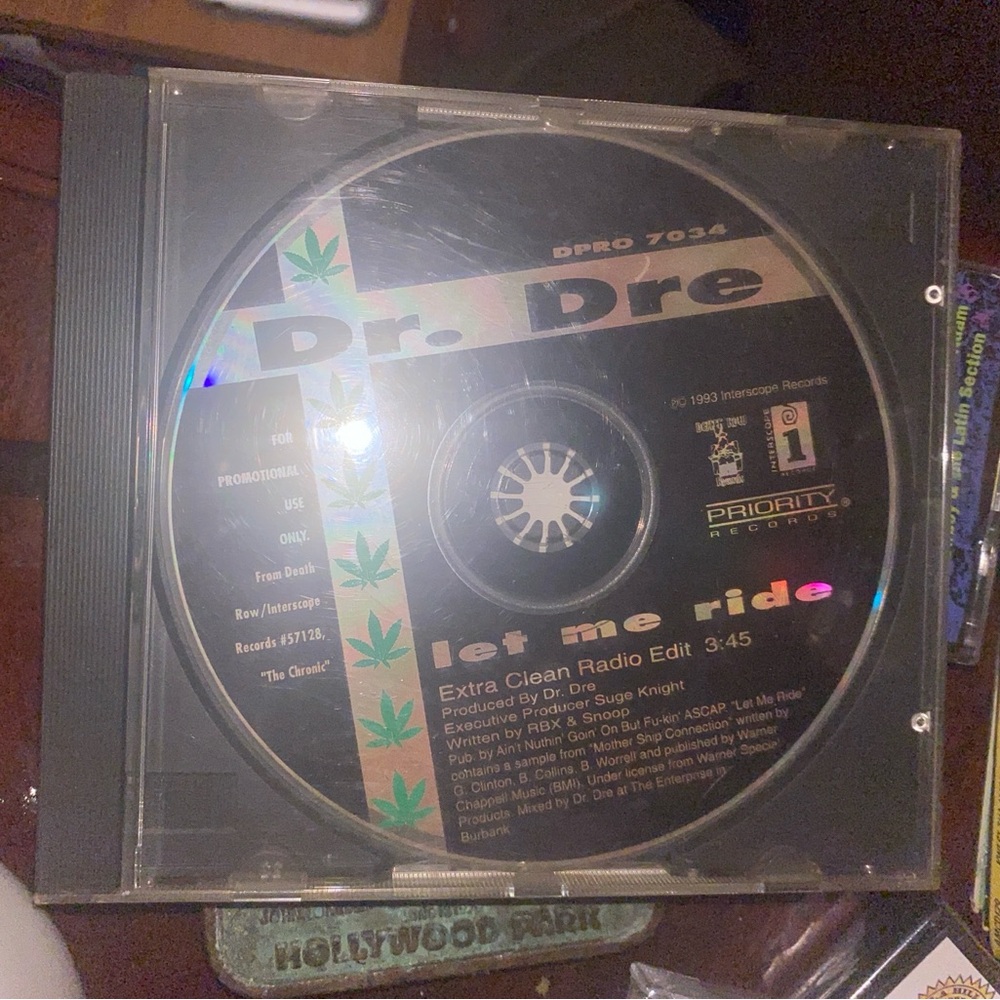 Dr. Dre - Let Me Ride (CD, Single, Promo)
Media: Good Plus (G+)  Significant